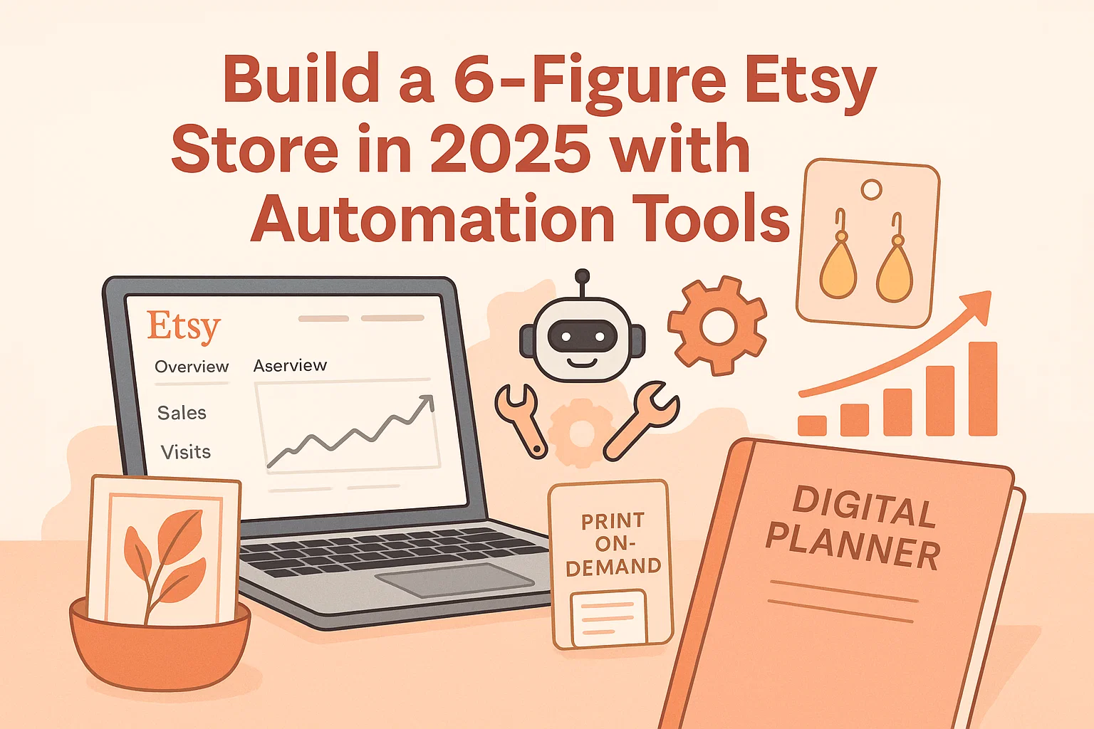 Best Etsy Automation Tools for 2025 to Build a 6-Figure Store