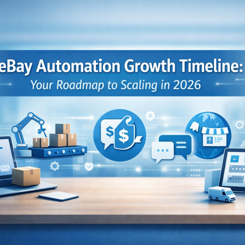 eBay automation growth timeline roadmap for scaling an eBay business in 2026