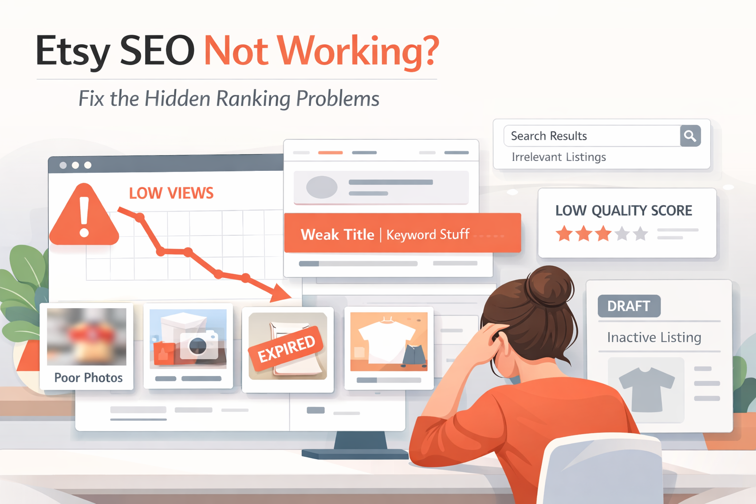 Etsy SEO Not Working? 9 Reasons Your Listings Are Not Ranking