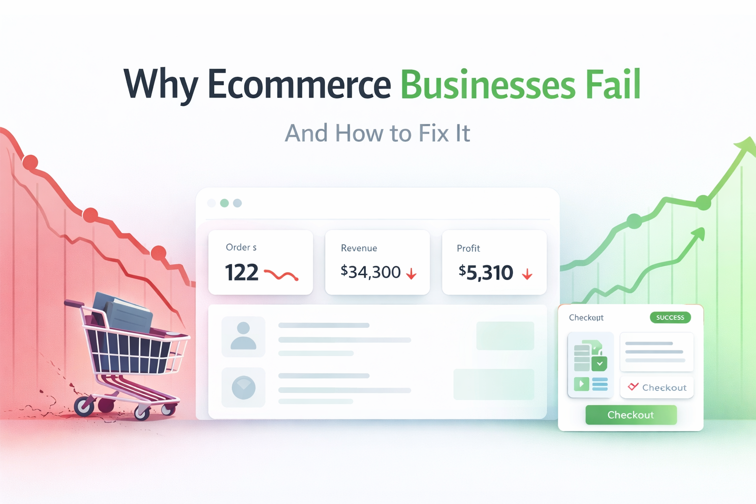 Why Ecommerce Businesses Fail: Causes and How to Avoid Them