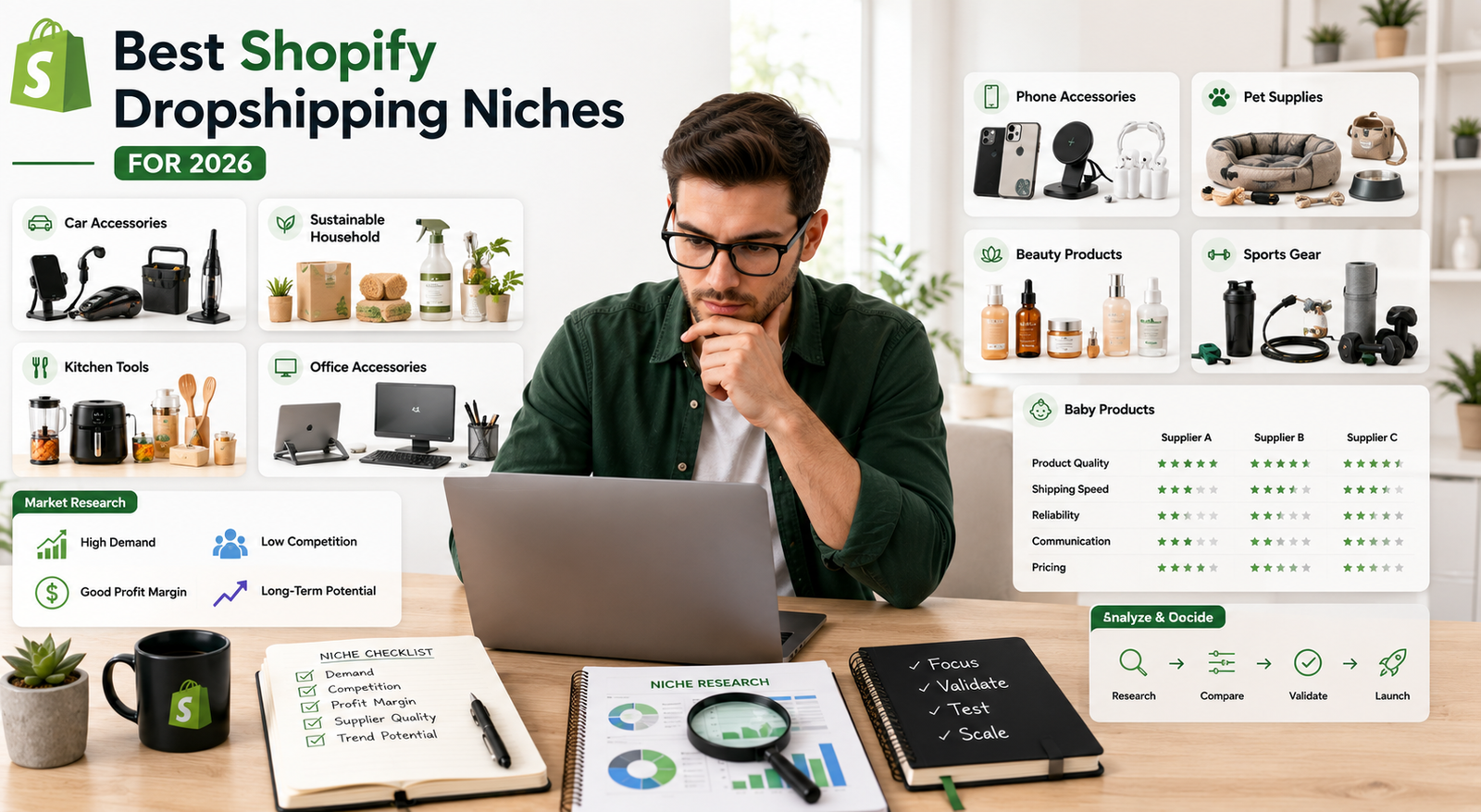 Best Shopify Dropshipping Niches for 2026: Complete Guide