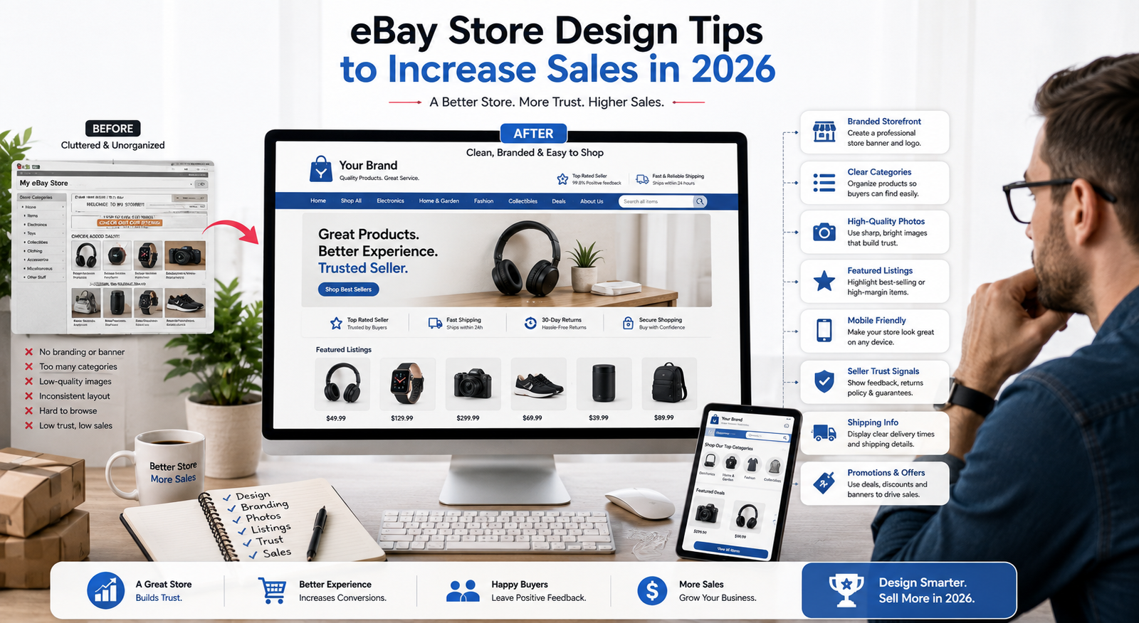 eBay Store Design Tips to Increase Sales in 2026