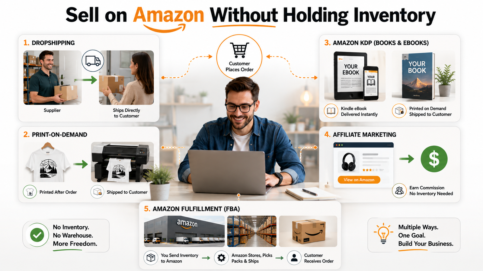 How to Sell on Amazon Without Inventory: Complete 2026 Guide