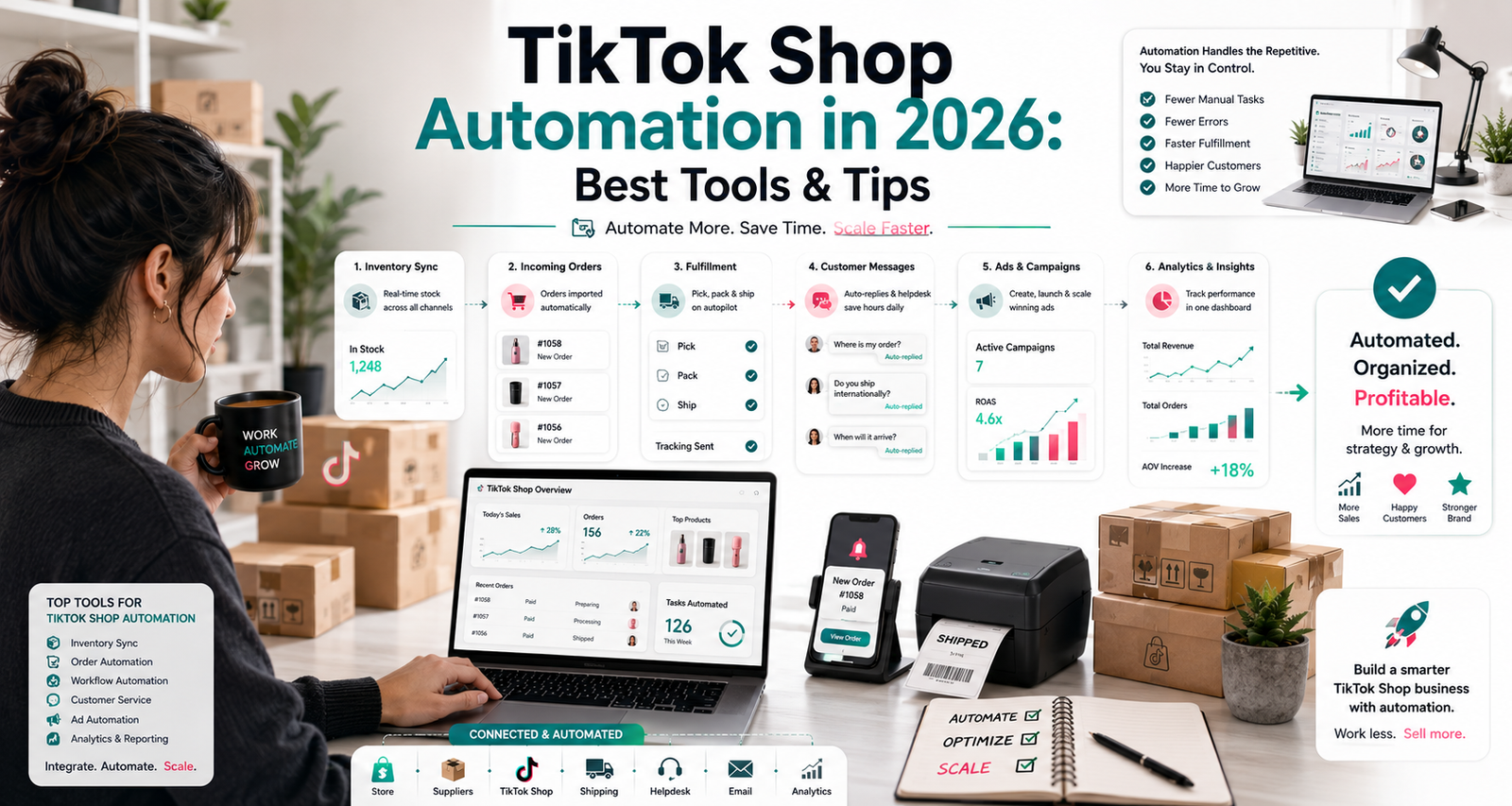 TikTok Shop Automation in 2026: Best Tools & Tips