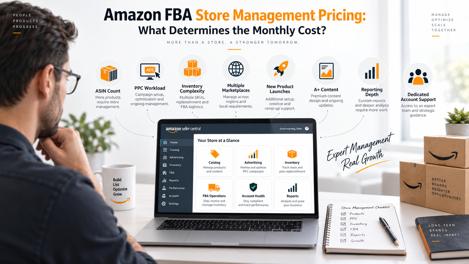 Amazon FBA Store Management Pricing: What Determines the Monthly Cost?