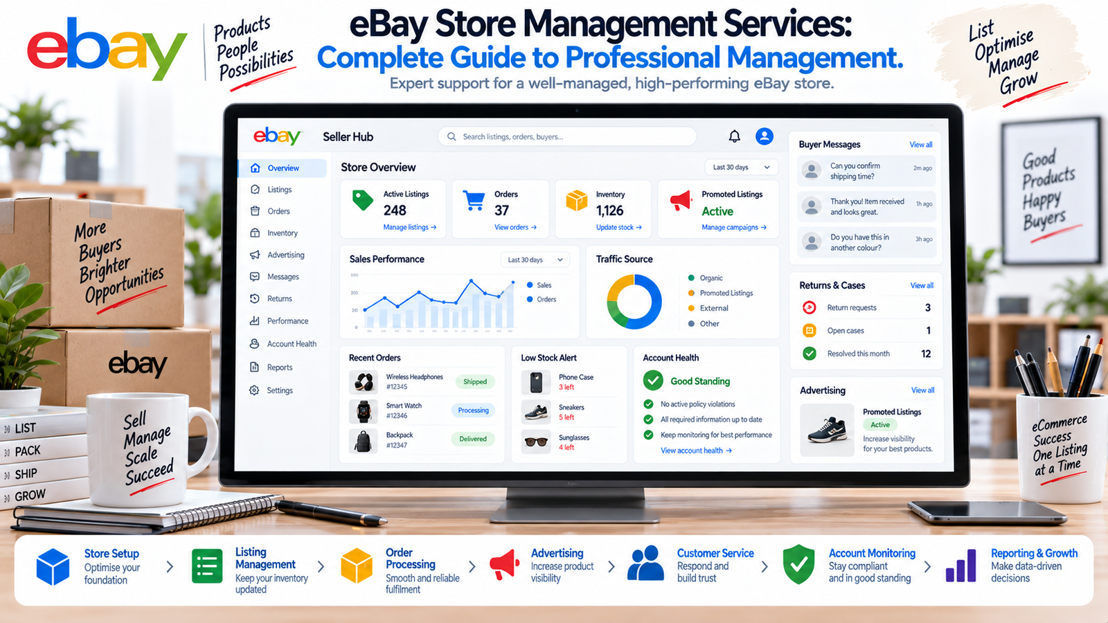eBay Store Management Services: Complete Guide to Professional Management
