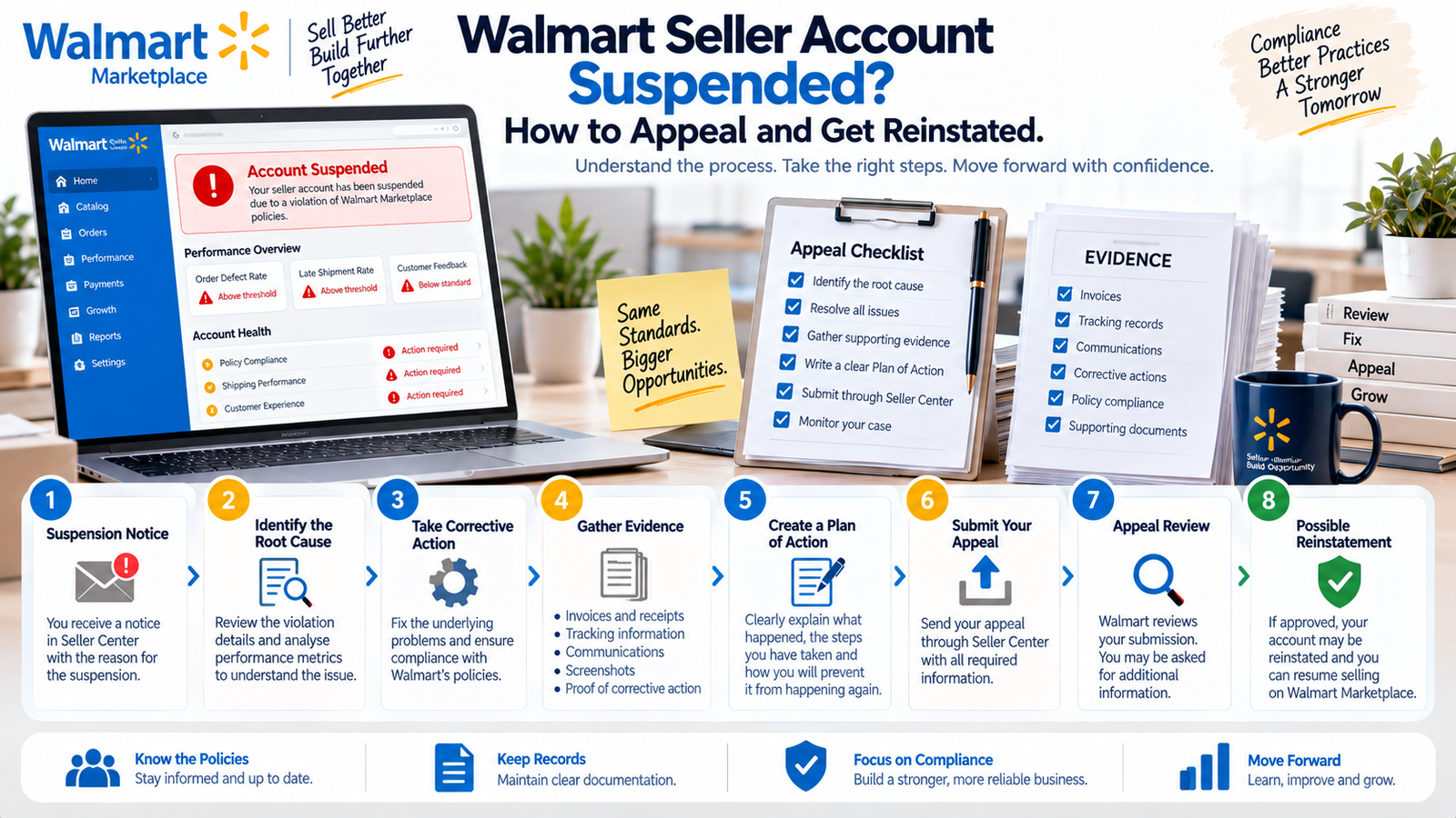 Walmart Seller Account Suspended? How to Appeal and Get Reinstated